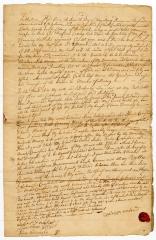 Probated will of Quintan Crawford, 1748