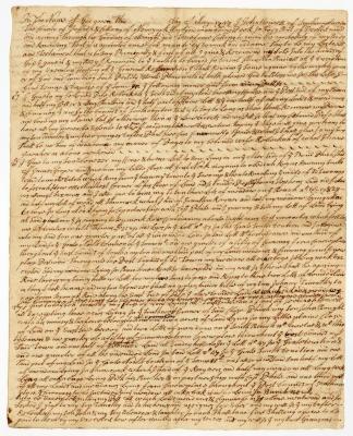 Probated will of John Howell, 1748