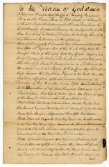 Probated will of John Marschalks, 1748