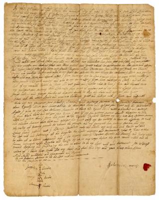 Probated will of Solomon Seamans, 1748