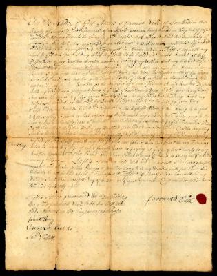 Probated will of Jeremiah Vail, 1748