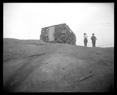 Observer's cabin, summit of Ampersand Mountain