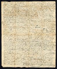 Probated will of William Albertson, 1749
