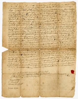 Probated will of Joseph Betts, 1749