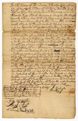 Probated will of Beletje Cardy, 1749