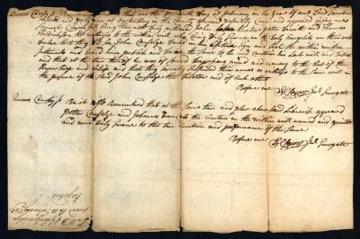 Probated will of John Conselye, 1749