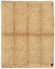 Probated will of John Bayles, 1749