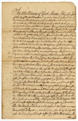 Probated will of Hugh Crawford, 1749