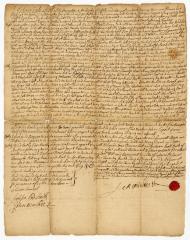 Probated will of Jeremiah Scott, 1749