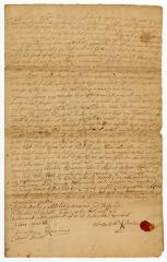 Probated will of Elizabeth Denton, 1749
