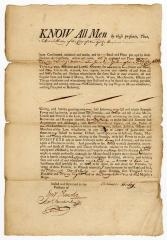 Probated will of Michael Hickey, 1749