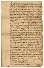 Probated will of Edward Eastham, 1749