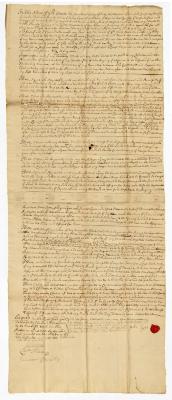 Probated will of John Lyon, 1749