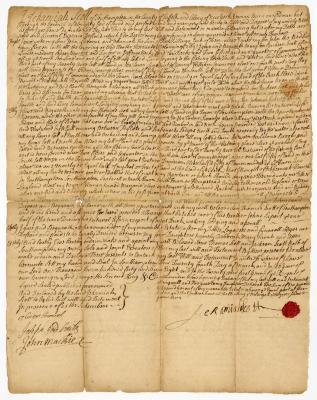 Probated will of Jeremiah Scott, 1749