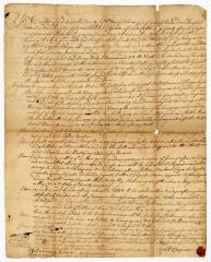 Probated will of Robert Carpenter, 1750