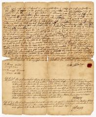 Probated will of John Albertson, 1750