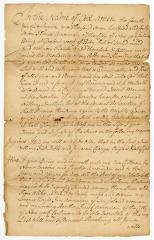 Probated will of Teunis Amerman, 1750