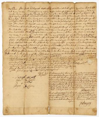 Probated will of Ananias Carle, 1750