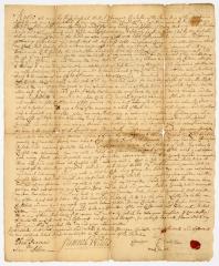 Probated will of Ebenezer Chichester, 1750