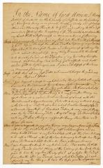 Probated will of Henry Tuthill, 1749