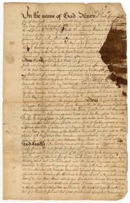 Probated will of Edith Feaver, 1749