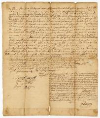 Probated will of Ananias Carle, 1750