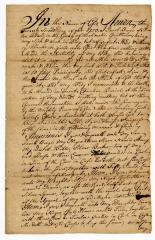 Probated will of Jacob Bergen, 1750