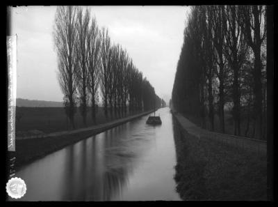 The Rhine-Rhone Canal, France, 1904