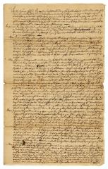 Probated will of Abraham Miller, 1750