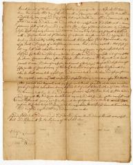 Probated will of Wait Powell, 1750