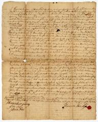 Probated will of Thomas Jackson, 1750