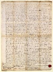 Probated will of Abraham Monfort, 1750