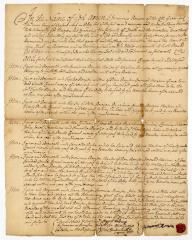 Probated will of Jeronimus Remsen, 1750