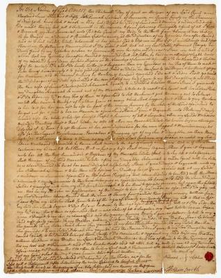 Probated will of Nehemiah Ludlam, 1750