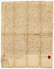 Probated will of Robert Sutton, 1750