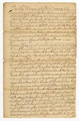 Probated will of Peter Van Dyke, 1750