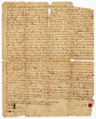 Probated will of Jacob Willis, 1750