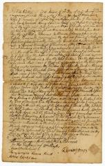 Probated will of Thomas Youngs, 1750