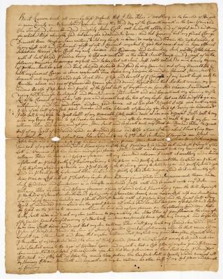 Probated will of Silas Titus, 1750