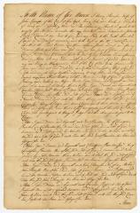 Probated will of Ann Thomson, 1750