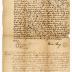 Probated will of Walter Thong, 1750