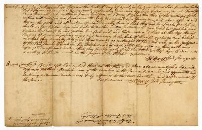 Probated will of Sarah Franklin, 1751