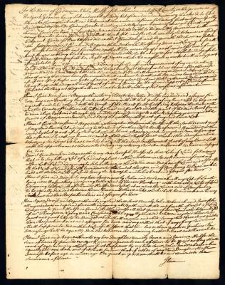 Probated will of John Hulse, 1751