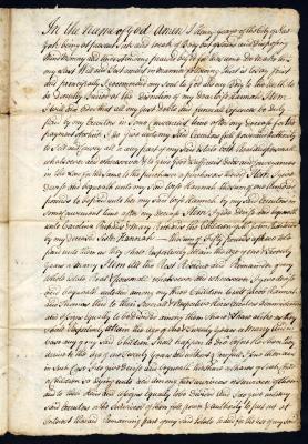 Probated will of Henry George, 1751