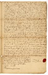 Probated will of Mary Crosbe, 1751