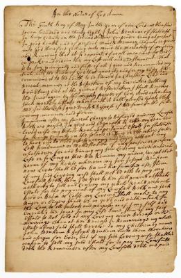 Probated will of John Benham, 1751