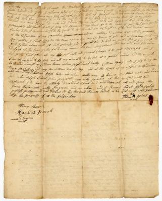 Probated will of Thomas Bedell, 1751