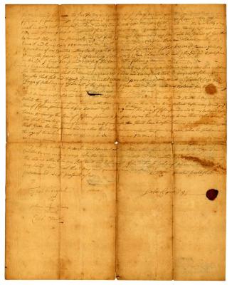 Probated will of John Brundige, 1751