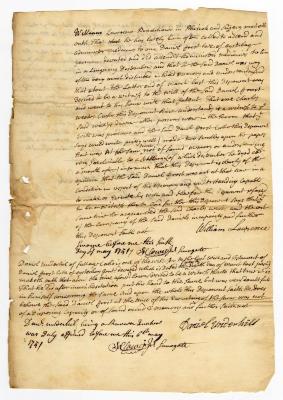 Probated will of Daniel Frost, 1751