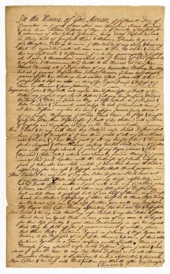 Probated will of John Disbrow, 1751